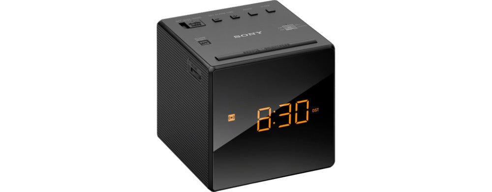 Sony ICFC1B.Ced Klokradio 100 MW Schwarz