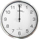 Wanduhr Technoline WT8900 Edelstahl Glas 33 cm Silber