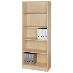 Bach Bücherregal Hammer 800x400x2004 mm Ahorn 4 Einlegeböden