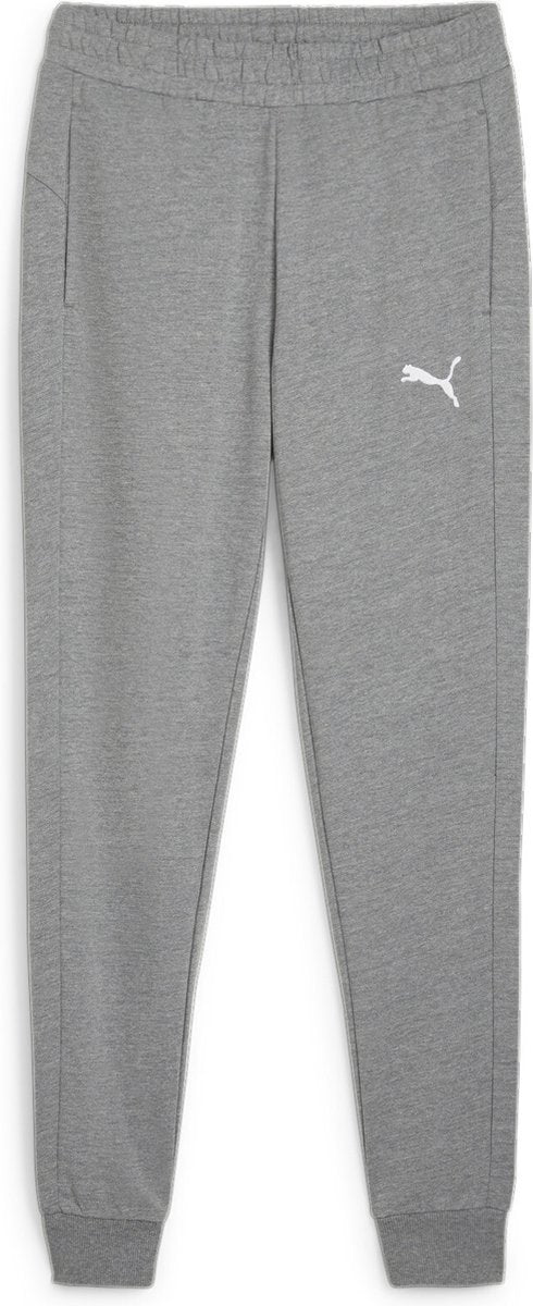 Puma Teamgoal Casuals Pants Herren-Sporthose – Mittelgrau Heather – Weiß