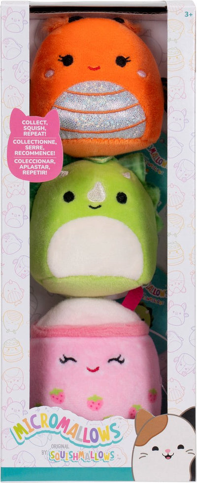 Micromallows Plüsch 6,5 cm, 3er-Pack, Geld, Tristan Victoria