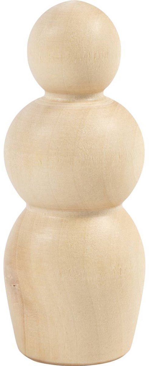 Creativ Company Holzfigur, Sanduhrform, H: 7,5 cm, 5 Stück 1 Box