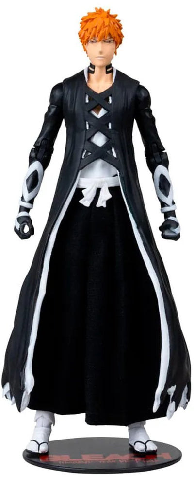 Mcfarlane Toys Bleach: Thousand-Year Blood War Actionfigur Ichigo Kurosaki (Fullbring Bankai) 18 cm große Actionfigur