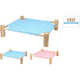 Tierbett aus der Pets-Kollektion mit Holzsockel