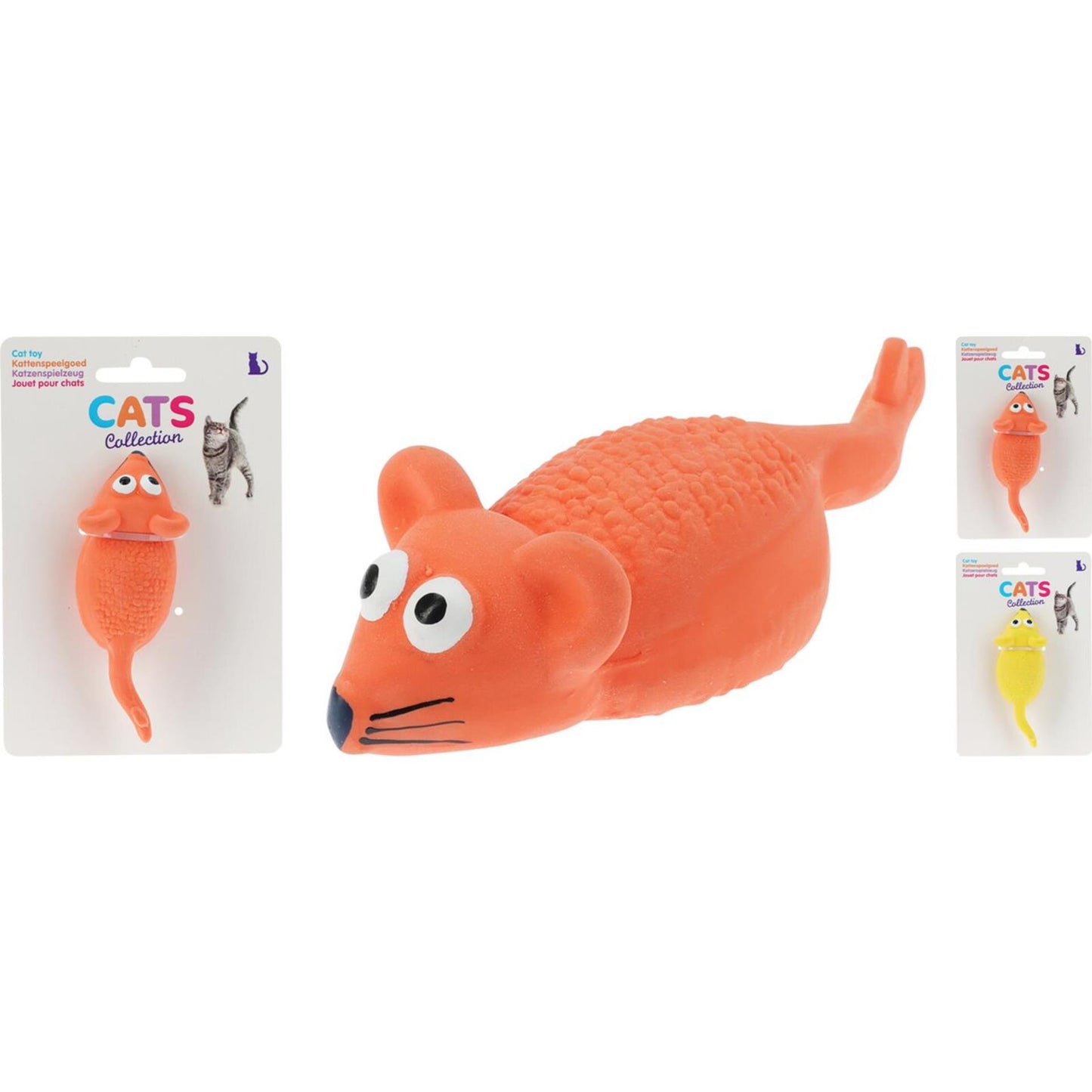 Katzenkollektion Katzenspielzeug Maus aus Latex