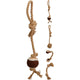 Hundekollektion Hundeseil mit Knoten 36x8x9cm