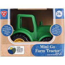 Mini Go Farm Tractor, Green Tractor mit diesem lustigen Traktor von Playgo kann viel Spaß haben.