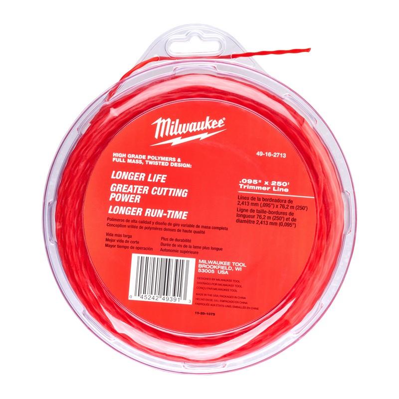 Milwaukee Zubehör Trimmerdraht 2,3 mm x 76 m – 49162713