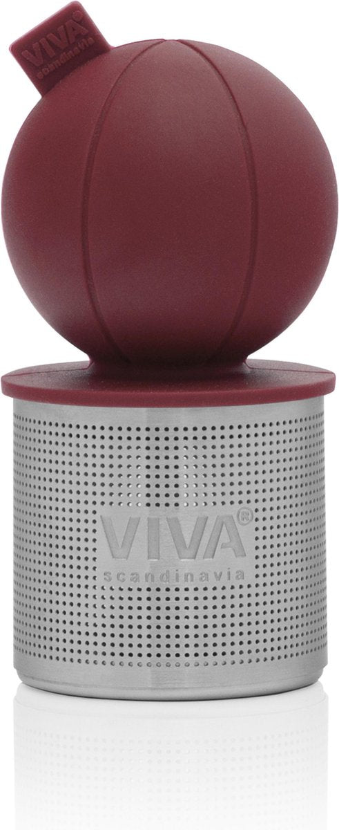 Viva scandinavia infusion schwimmendes Tee-Ei – 3,8 x 8 cm – rosa