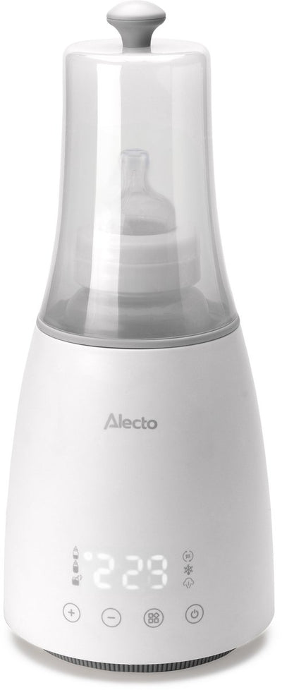 Alecto Flaschenwärmer – Erhitzen, Auftauen und Sterilisieren – geeignet für alle gängigen Flaschen – 500 W – BW900 – Weiß