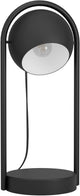 Eglo Murnia Tischleuchte – E14 – H 43 cm – Aluminium – Schwarz|Weiß