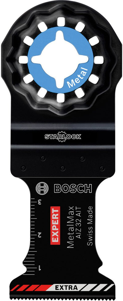 Bosch 2608900017 Expert Starlock CoatedCarbide Tauchsägeblatt AIZ 32 AIT Hartmetall, Metall 32 x 40 mm