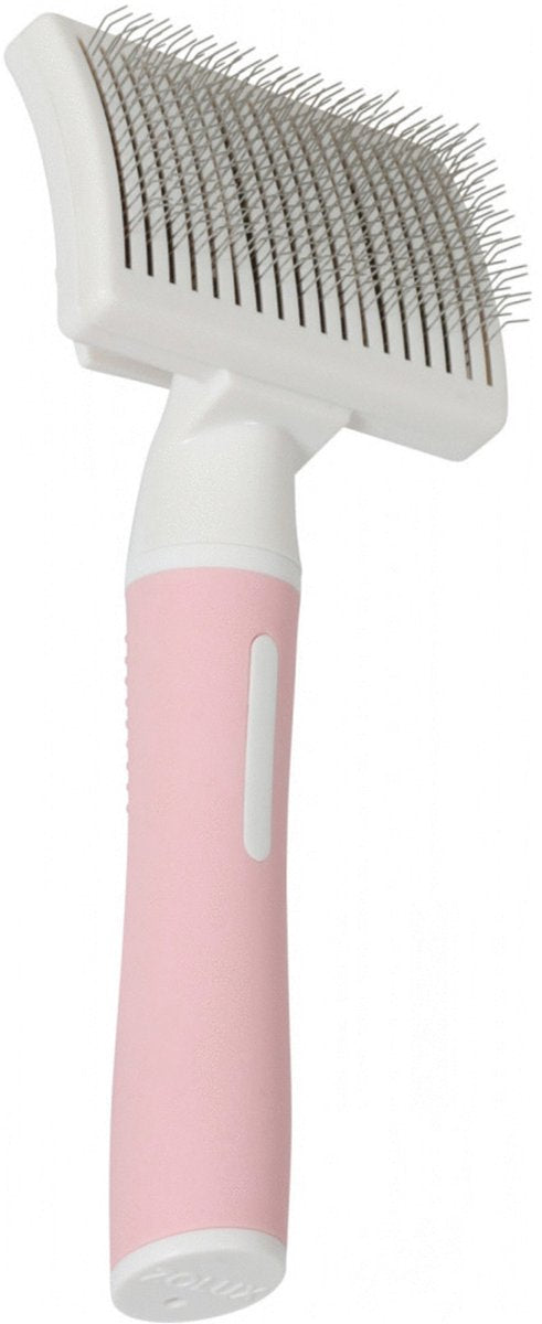 Zolux Anah Slicker Pinsel blieb rosa weiß