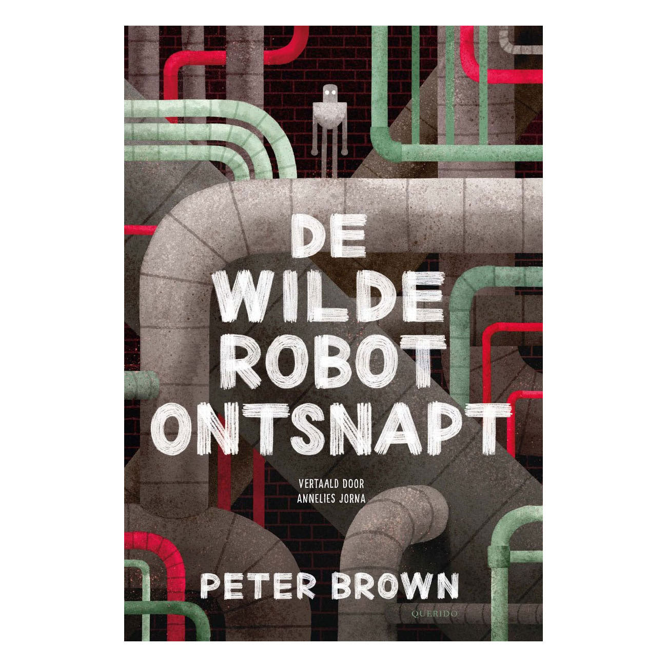 Zentrales Bücherhaus, dem wilden Roboter entkommt