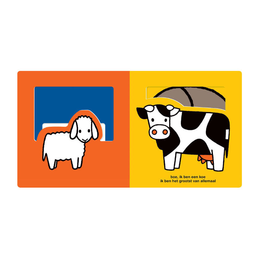 Zentrales Bücherhaus Miffy durchsichtiges Buch, kleine und große Tiere
