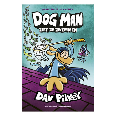 Basic Book Dog Man Teil 8 Hundemann sieht sie schwimmen