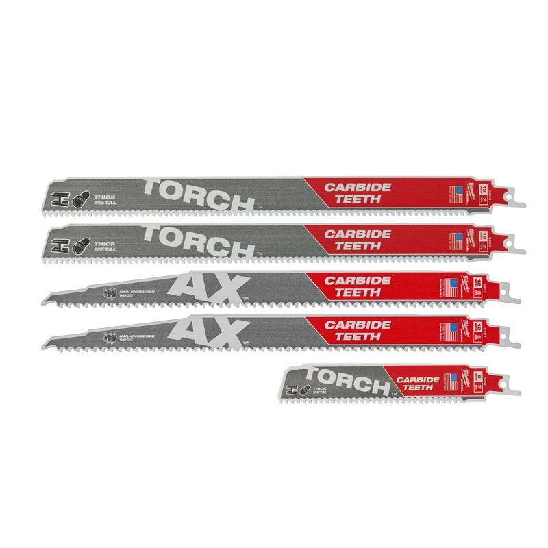 Milwaukee Zubehör Sawzall Hartmetall 5-teiliges Abbruchset – 49222206