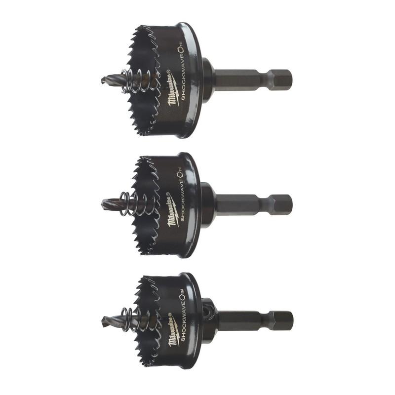 Milwaukee Zubehör Stoßwellen-Lochsägen-Set 22 29 35 mm – 49224800