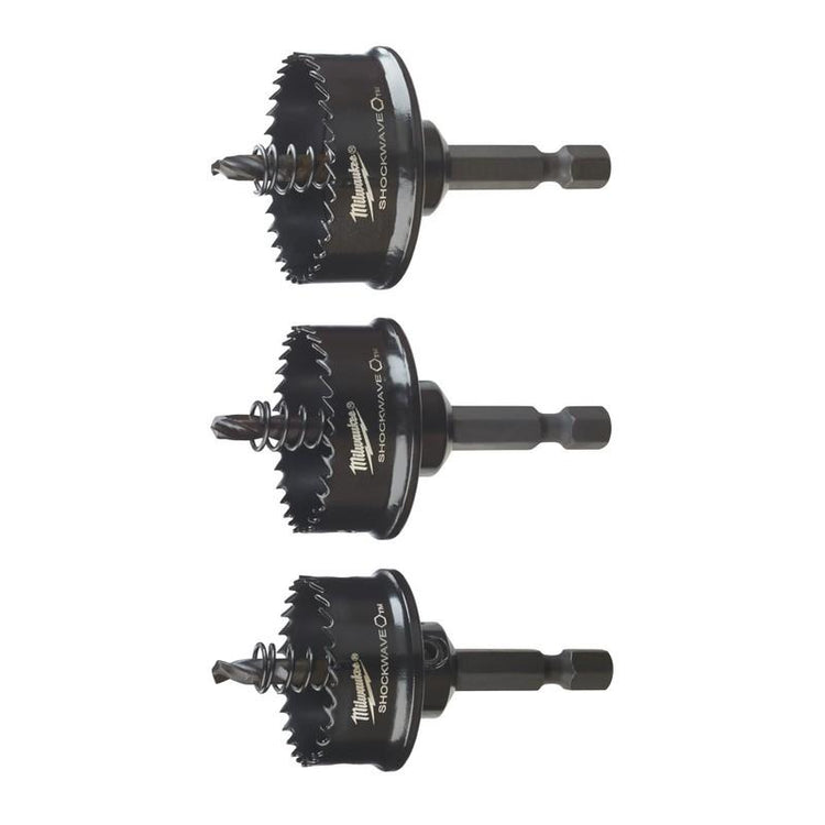 Milwaukee Zubehör Stoßwellen-Lochsägen-Set 22 29 35 mm – 49224800