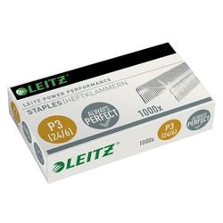 Heftklammern Leitz 24 6 Metall 1000 Stück
