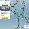 Lumineo Weihnachtsbeleuchtung kompakt 900LED warmweiß