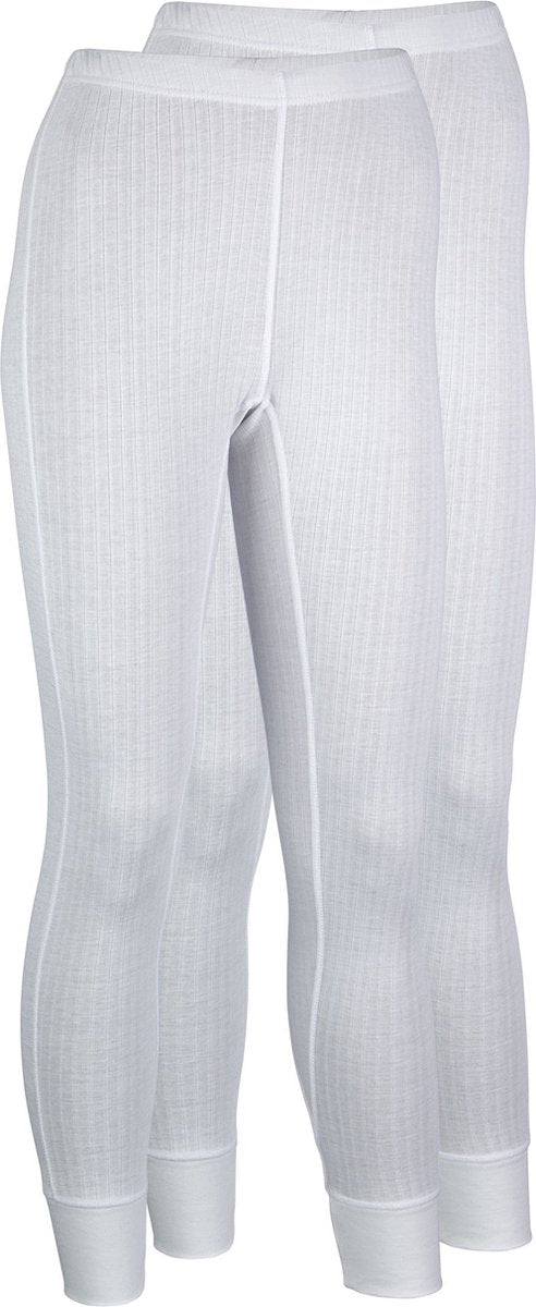 Avento Thermohose - Damen - 2er-Pack - Weiß - Größe 42