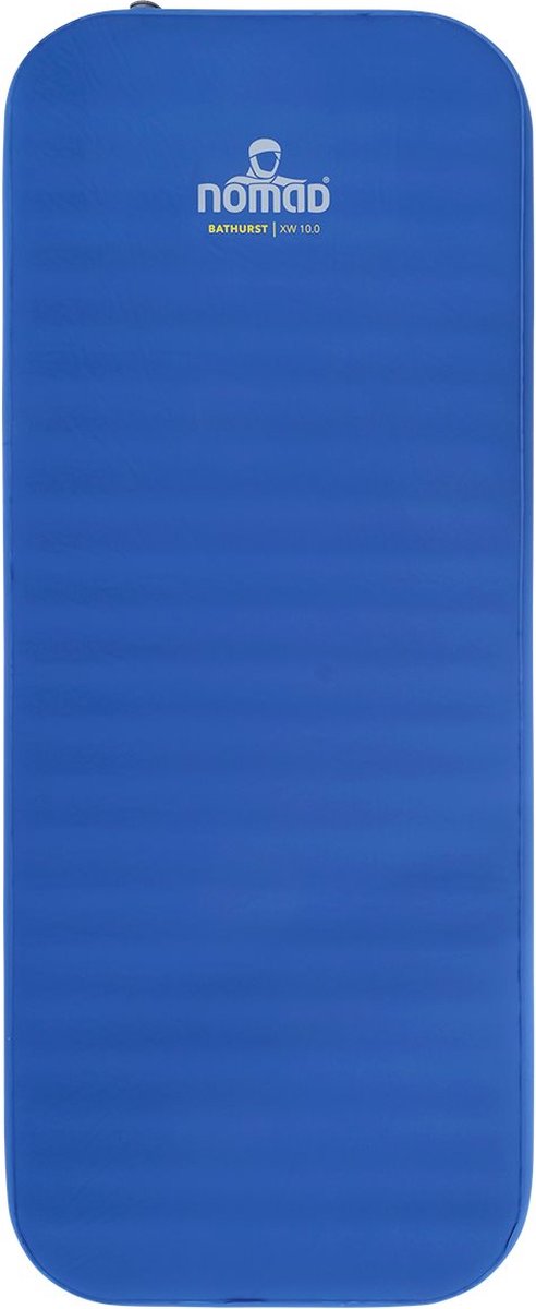 Nomad® Bathurst 10.0 xw Isomatte selbstaufblasend | 198x76 | 10 m Dicke | blau | leicht | Komfortcamping | inkl. Abdeckung