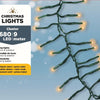 Lumineo Weihnachtslichter-Cluster 680led klassisch