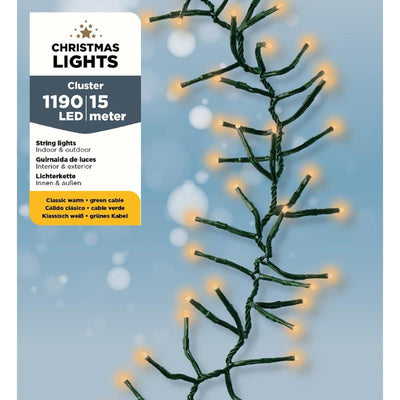 Lumineo Weihnachtslichtergruppe 1190LED warmweiß