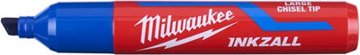 Milwaukee Zubehör Inkzall Blue L Meißelpunktmarkierung | 12 Stück - 4932471557