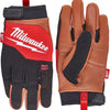 Milwaukee Zubehör Hybrid-Leder-Arbeitshandschuhe – XL 10 | 1 Paar - 4932471914
