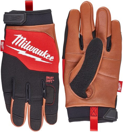 Milwaukee Zubehör Hybrid-Leder-Arbeitshandschuhe – XL 10 | 1 Paar - 4932471914
