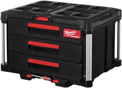 Milwaukee Packout-Toolbox | mit 3 Schubladen - 4932472130