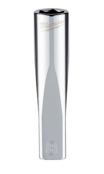 Milwaukee-Zubehör 1 4 Ratschen-Stecknuss, metrisch lang – 8 mm – 4932478328