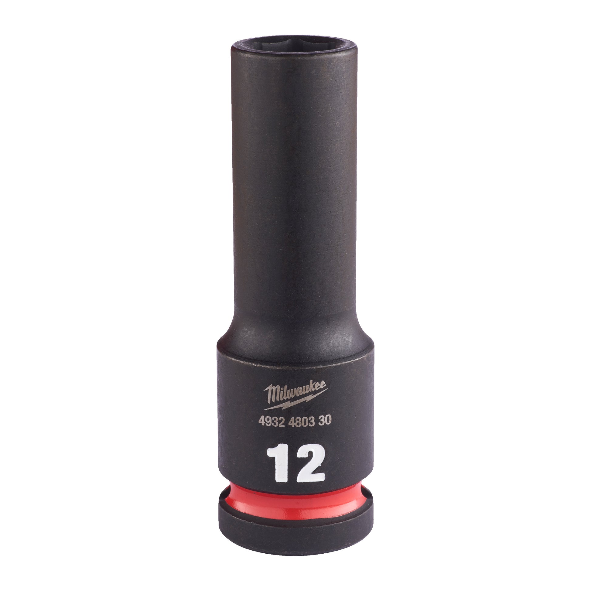 Milwaukee Zubehör Stoßwellen-Schlagstecknuss 1 2 lang 12 mm | 1 Stück - 4932480330