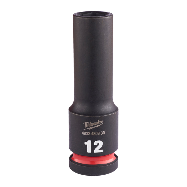 Milwaukee Zubehör Stoßwellen-Schlagstecknuss 1 2 lang 12 mm | 1 Stück - 4932480330