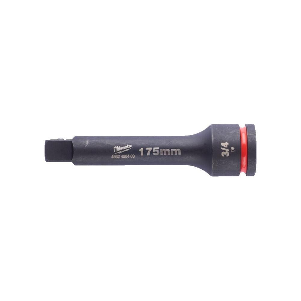 Milwaukee Zubehör Schlagschrauber-Verlängerung Shockwave 3 4 175 mm | 1 Stück - 4932480403