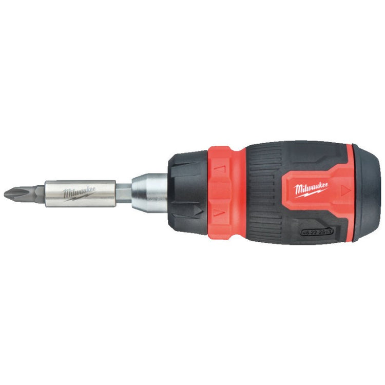 Milwaukee Zubehör Schraubendreher Multibit 8 in 1 Ratsche kompakt – 4932480581