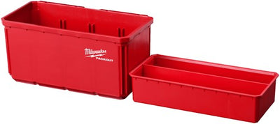 Milwaukee Zubehörverpackung 10 x 20 cm Behälter (2 Stück) – 4932480699