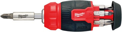 Milwaukee Zubehör Schraubendreher Multibit 8 in 1 kompakt – 4932492807