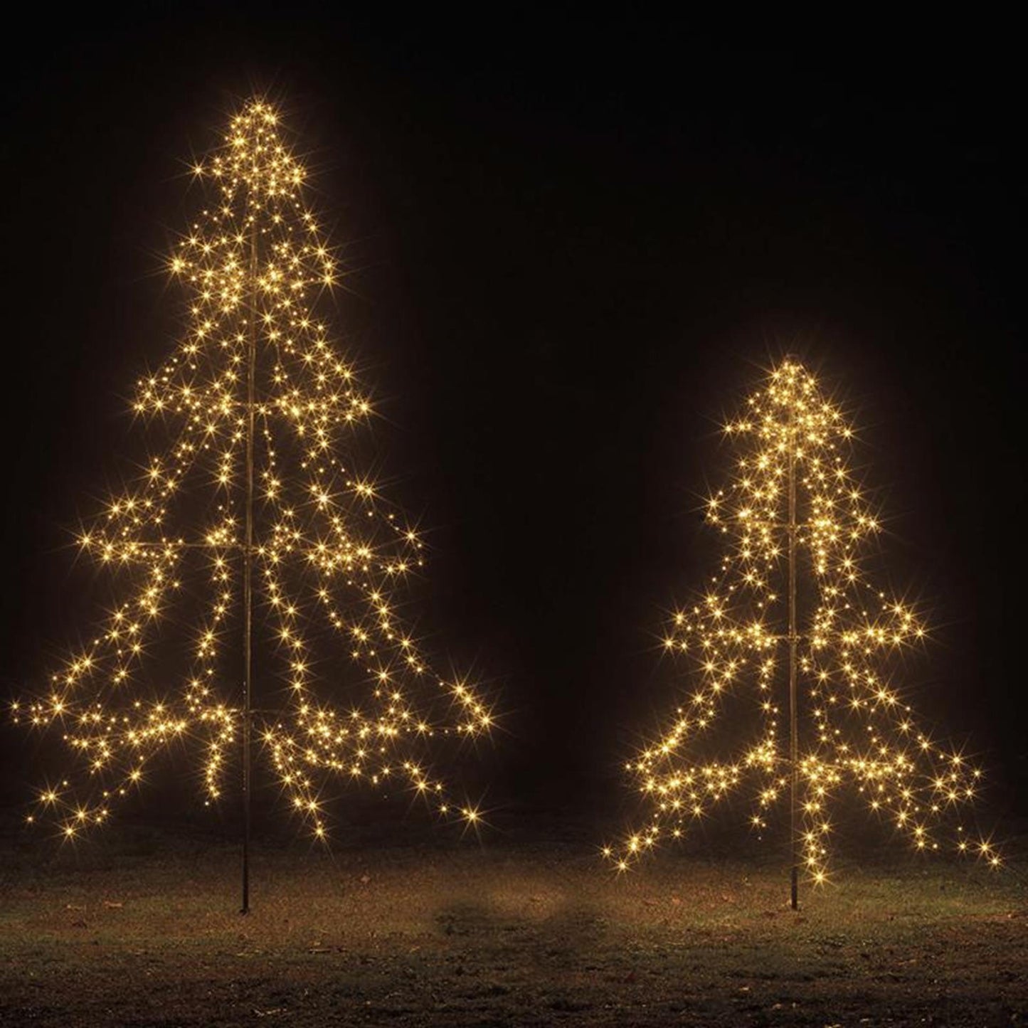 Svenska Living Weihnachtsbaumform LED-Außenbeleuchtung 180