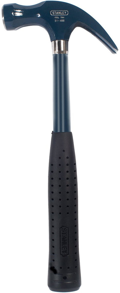 Stanley Handwerkzeug-Klauenhammer, blauer Schlag, 450 g – 1-51-488
