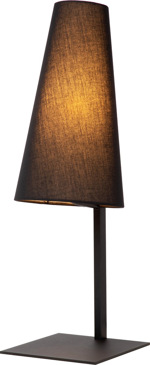 Lucide Gregory - Tischlampe - 1xE27 - Schwarz