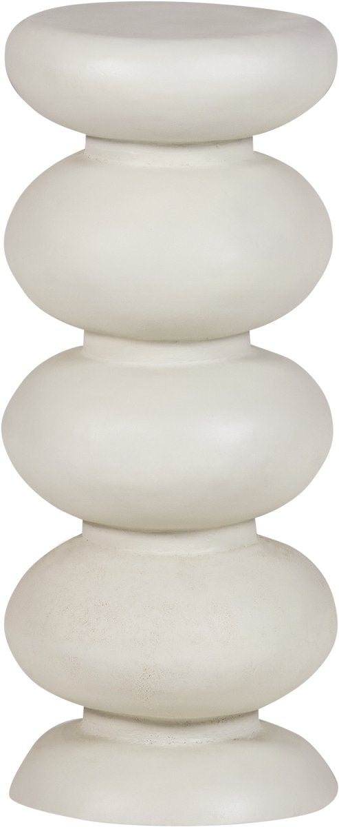 Woood Brilo Beistelltisch – Metall – Creme – 69 x 29 x 29