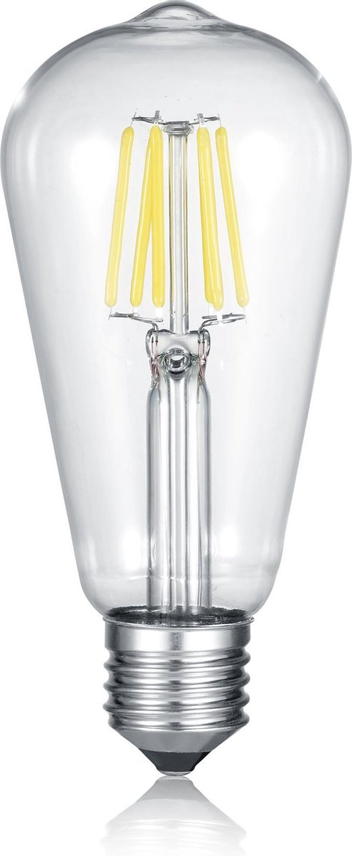 Trio Kolben - Lichtquellen - transparent klar - e27 - 6w - 2700k - 600lm