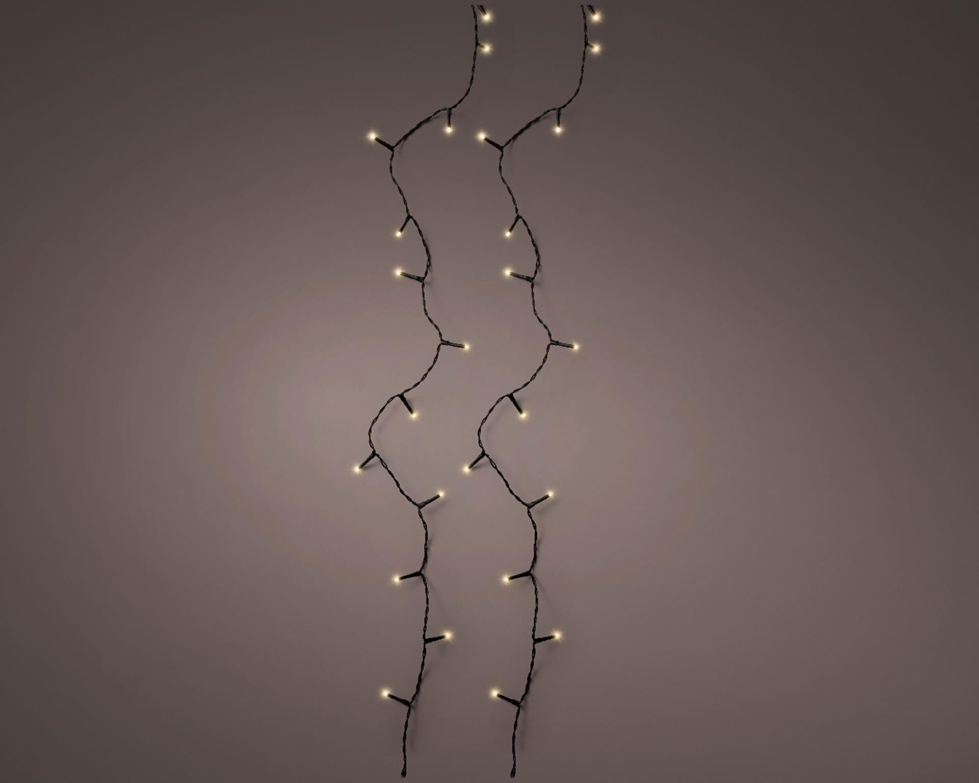 Lumineo Basic Weihnachtsbeleuchtung 80led Champagner