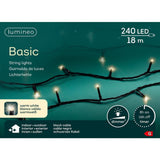 Lumineo Weihnachtsbeleuchtung Basic warmweiß 240LED - afbeelding 1