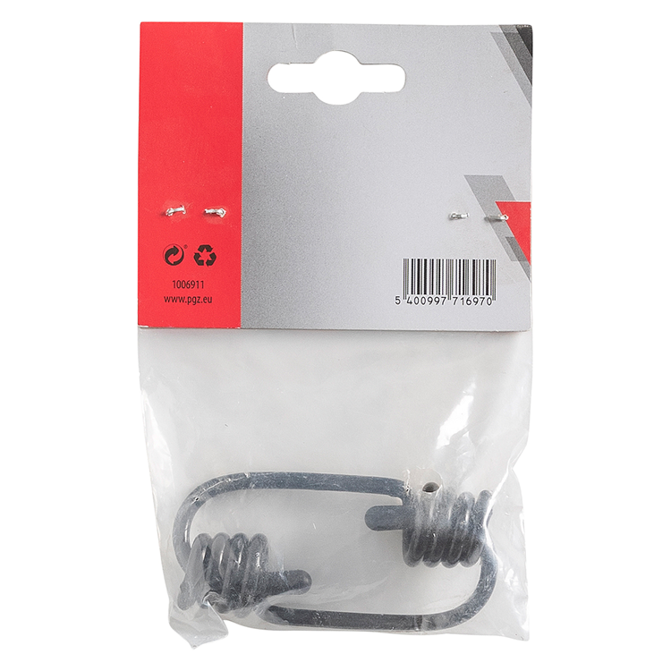 Mack 1006911 - 2 Haken für elastisches Seil 8mm | 5 Stück