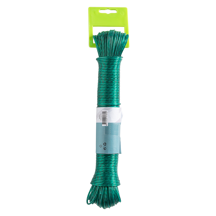Mack 1069633 – Wäscheleinenschnur PP + Stahl 3 mm – 20 m | 5 Stück