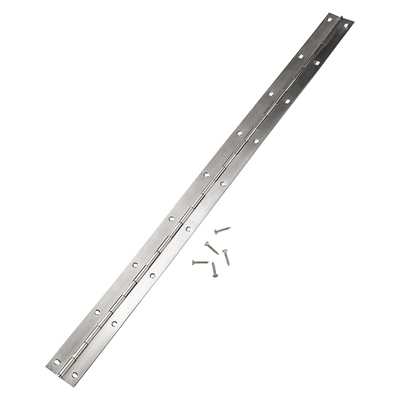 Mack 1071198 – 1 Klavierscharnier Edelstahl SS-304 L 50 cm x 32 mm | 6 Stück